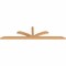 Ekena Millwork Richland Timber Gable Bracket, Western Red Cedar, 108"W x 27"H x 3 1/2"D x 3 1/2"F, 6/12 Pitch GBW108X27X0404RIC00SWR - alternate 4